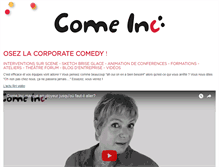 Tablet Screenshot of comeinc.fr
